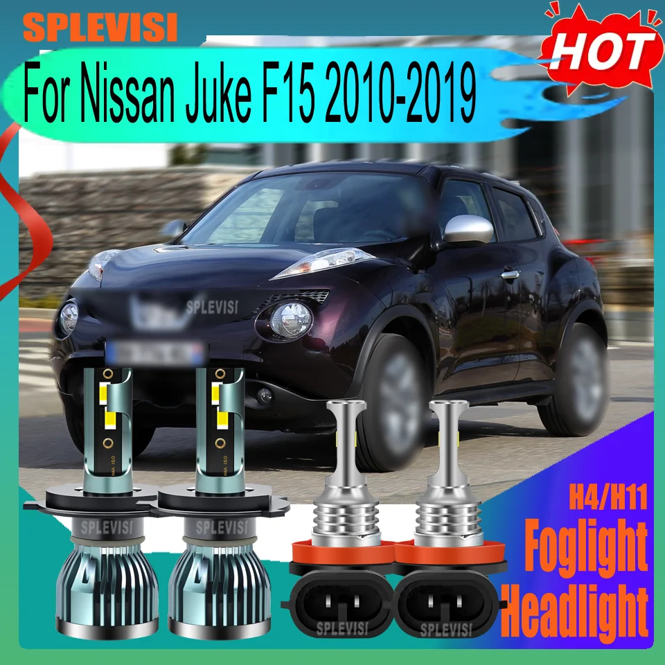 

LED H4 H11 Headlight Foglight free Night Driving Upgrades For Nissan Juke F15 2010 2011 2012 2013 2014 2015 2016 2017 2018 2019