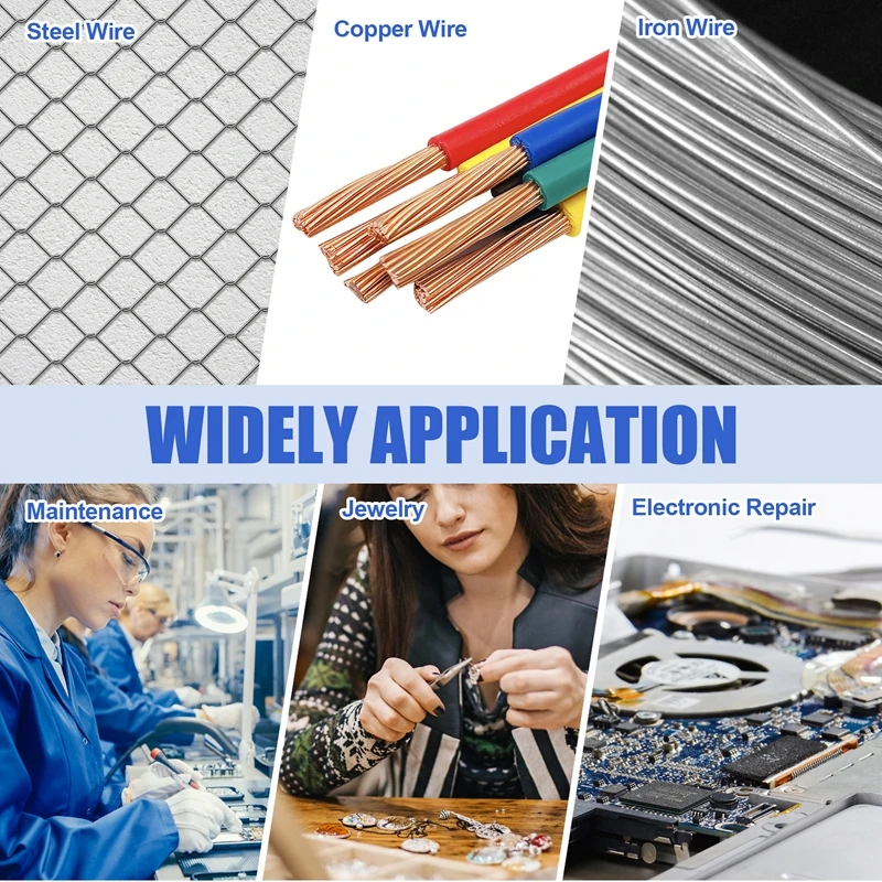 8 قطع كماشة صنع المجوهرات مجموعة أدوات، كماشة إبرة الأنف، كماشة الأنف المستديرة، كماشة الفك النايلون للمجوهرات DIY #4