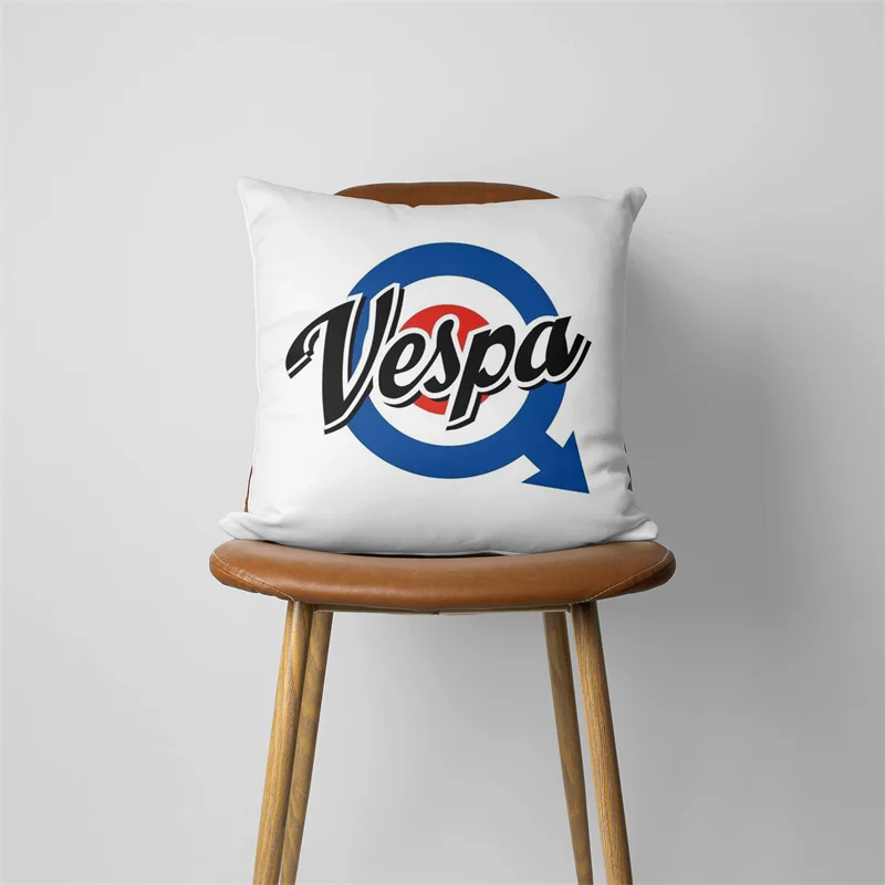 Vespa Pillow Case Home Decorative Gift Sofa Car Super soft Cushions 45x45cm Square Pillowcase Chair Pillow Cove 368