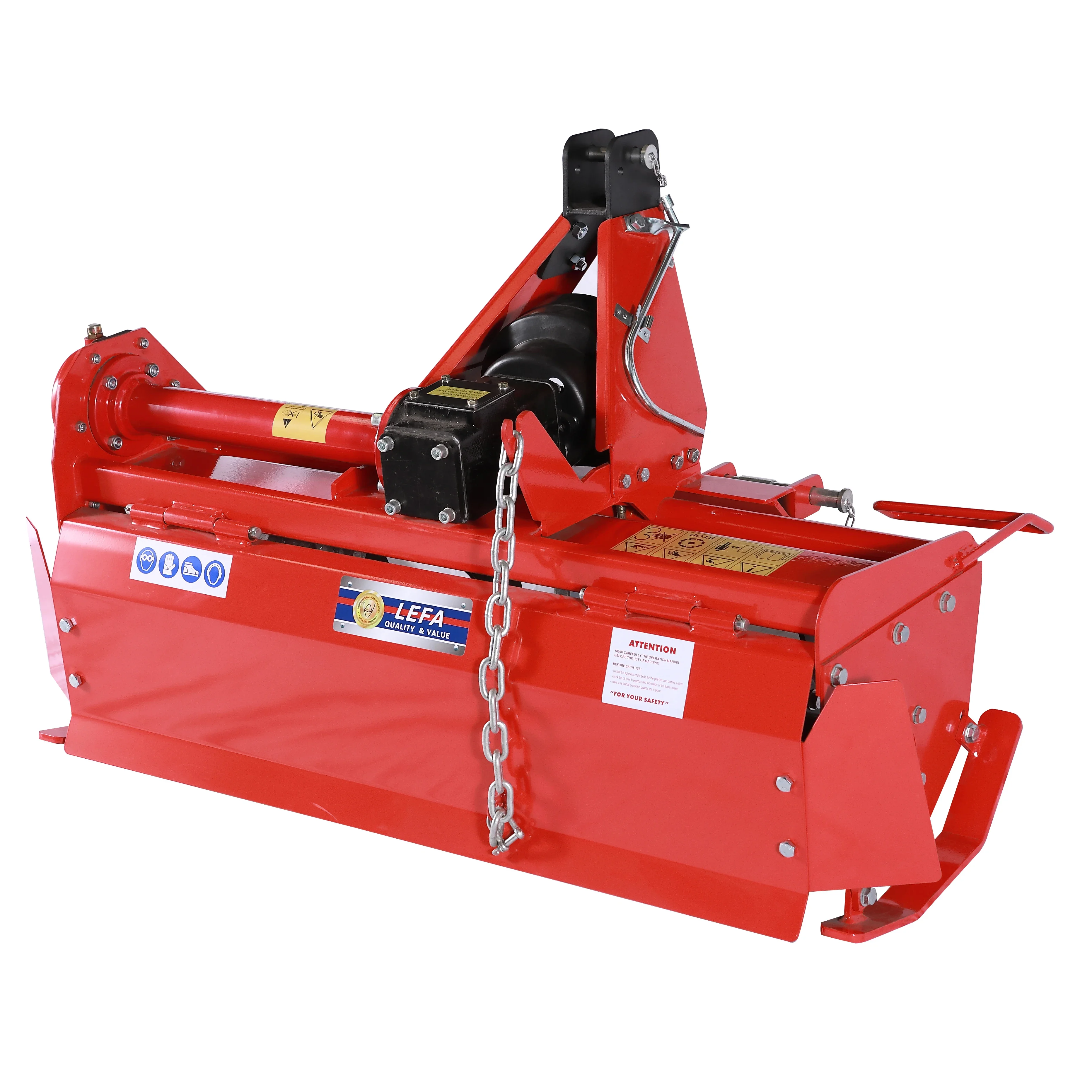 Tractor power output rotary tiller 3-point rotary tiller for the sale of CE-certified agricultural machinery