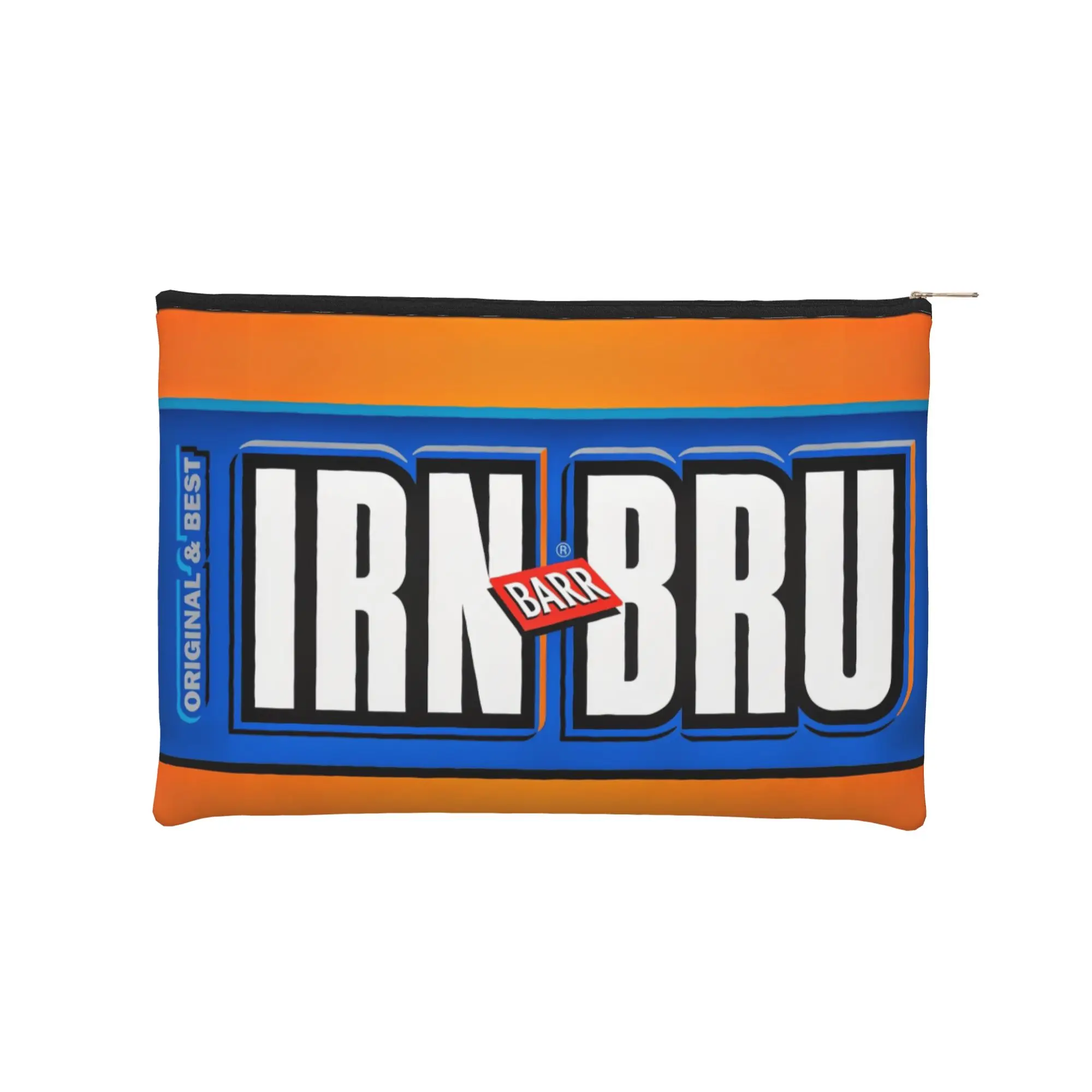 

Легкая косметичка iIrn Bru Original Best Blue с молнией, несессер для туалетных принадлежностей, косметический мешочек