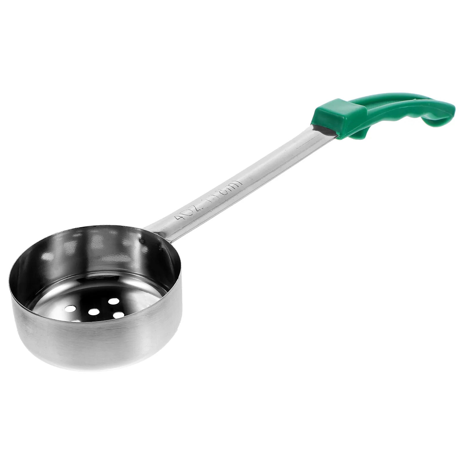 Colher de molho 4oz, controle de porção, aço inoxidável, ferramenta de cozinha, fundo plano, tomate, pizza, sucos, espalhando, conchas pequenas, fácil limpeza