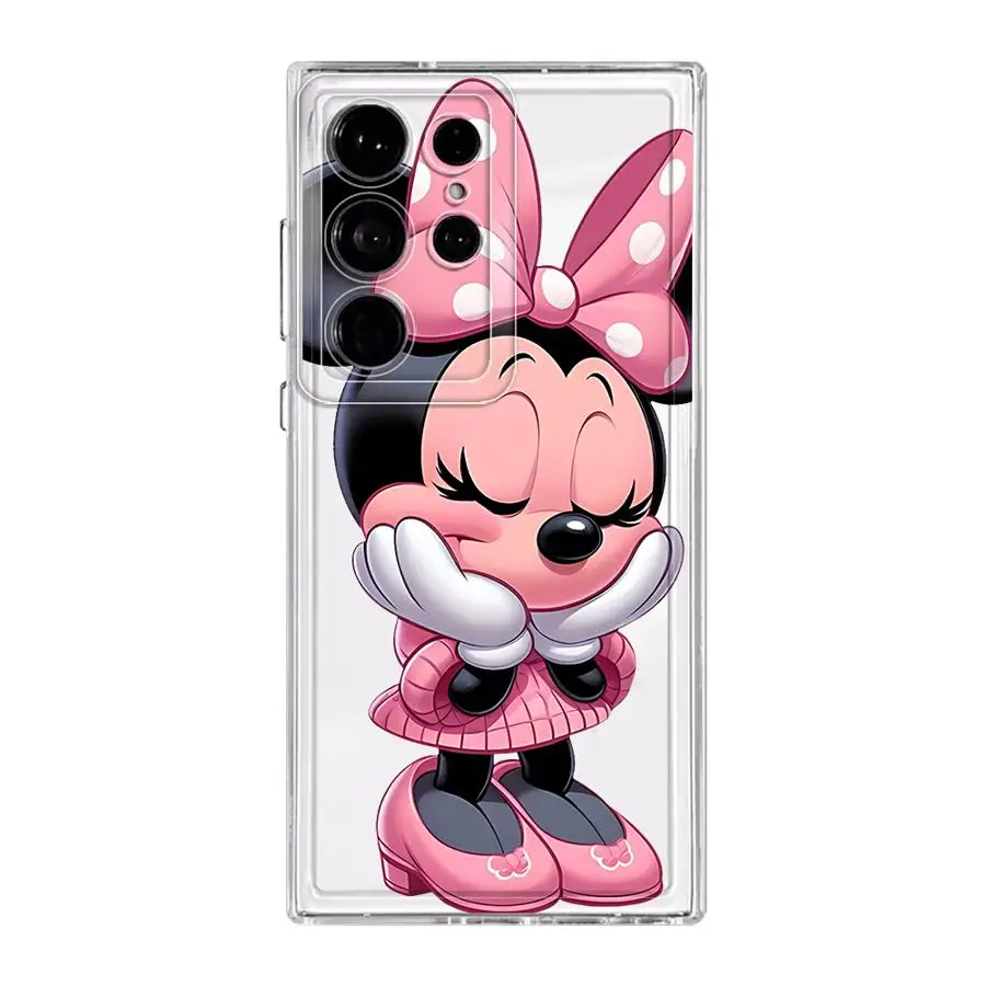 Disney Minnie Mouse Phone case for Samsung Galaxy S10 S20 S21 S24 S25 S22 S23 Plus Ultra FE Note10 20 Plus Lite cases - náhled 4