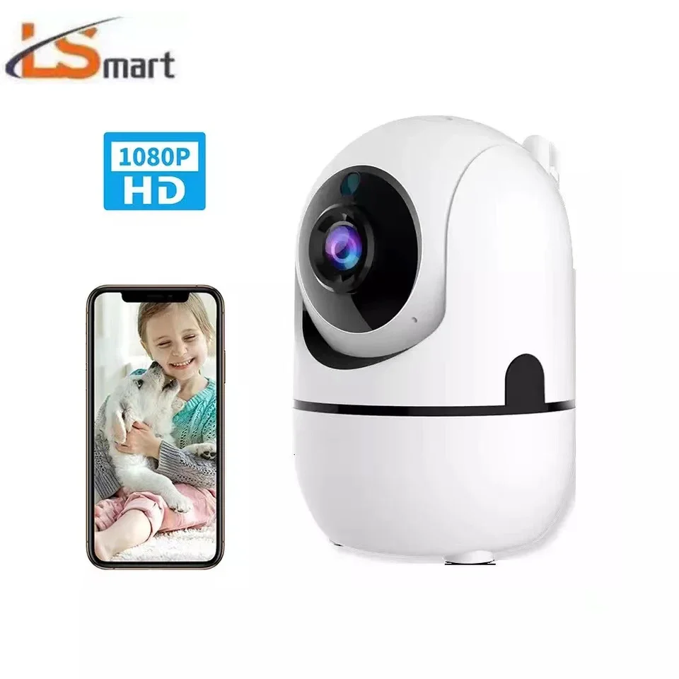 

YCC365 plus 2MP WiFi IP Security Camera Indoor Smart Home Surveillance Auto Tracking Baby Monitor