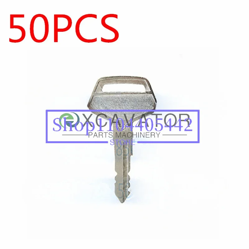 50X Keys For PC Heavy Equipment Key Set 787 Ignition Master Disconnect K2C166 p0p