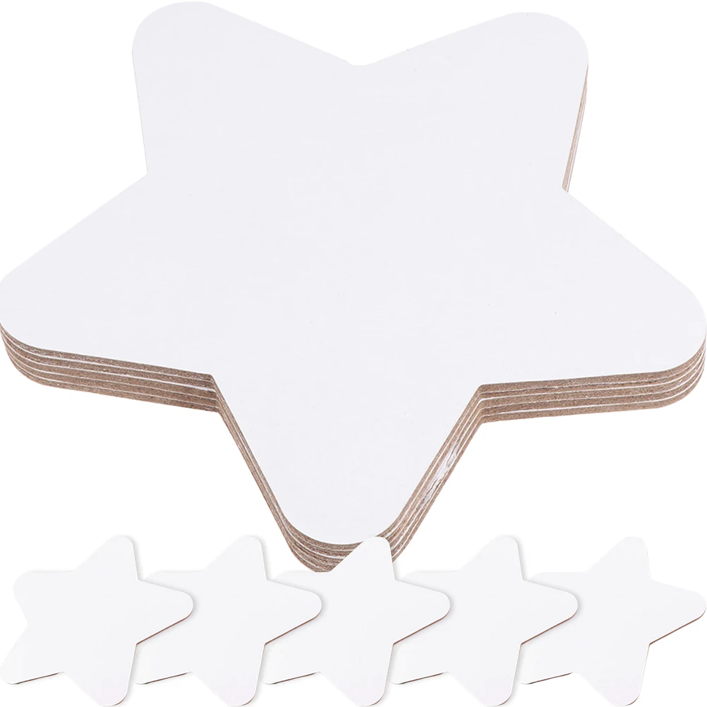 

10Pcs Versatile Canvas Painting Panels Star Shape for Professional and Hobby Use