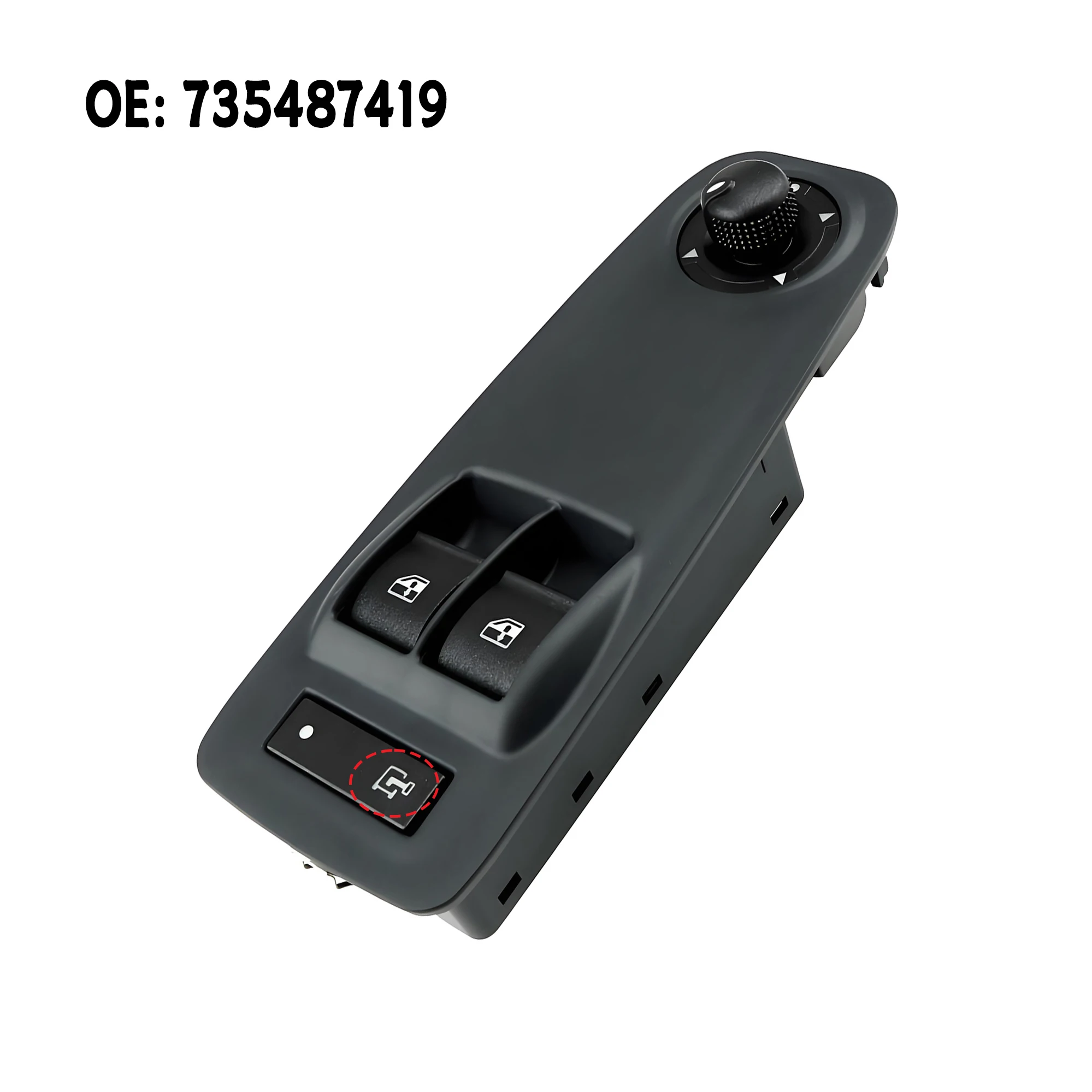 

735487419 для Peugeot Boxer Citroen Jumper Fiat Doblo Ducato 2006-2016, 2-дверная электрическая панель управления стеклоподъемником