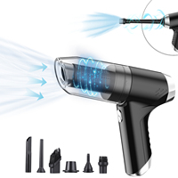 120W Cleaner Cordless 3 in 1 Dust Buster Air Blower and Hand Pump Wet and Dry Portable Cleaner Rechargeable for Home Office Car
