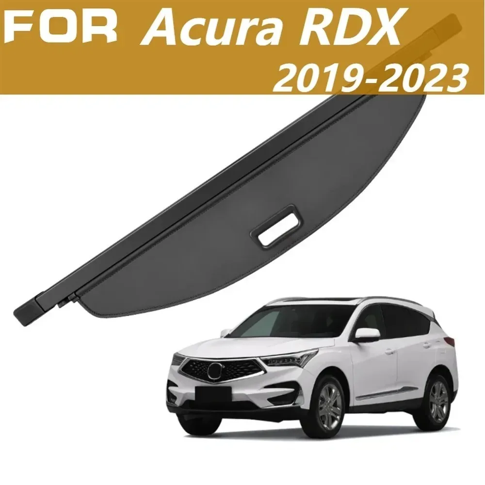 Para Acura RDX 2019 2020 2021 2022 2023 cubierta retráctil de carga para maletero estante para paquetes escudo impermeable privacidad RDX accesorios para automóviles
