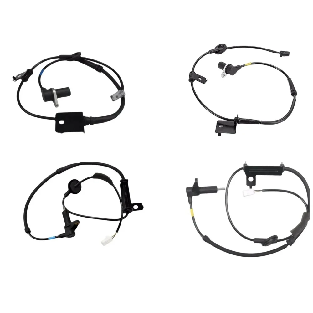 

OEM 95650-26000 95660-26000 95610-26250 95620-26010 4× Front & Rear ABS Wheel Speed Sensors for Hyunda Santa Fe 03-06 2.7L 3.5L