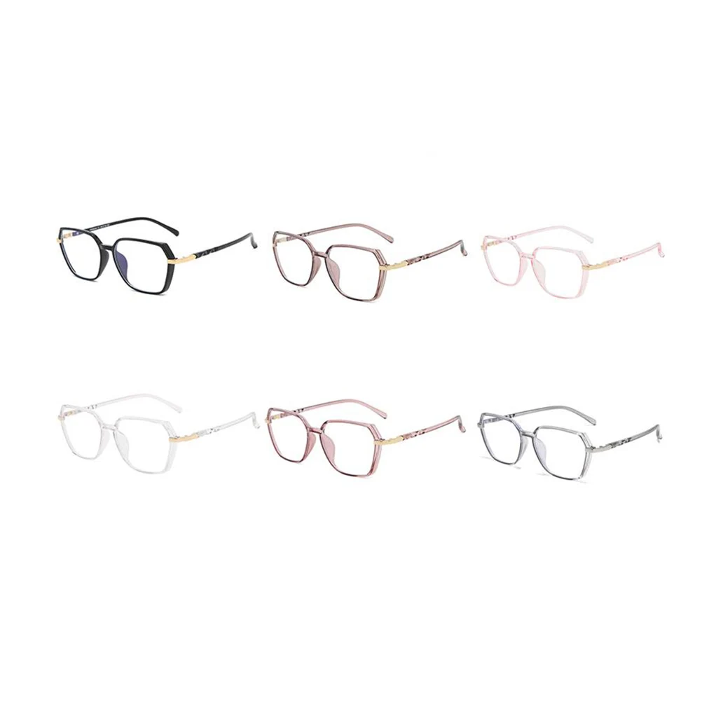 

Glasses Large Eyeglasses For Men Frame Eyewear for Men Women Fashion Computer Protection Non Slip Curved Design