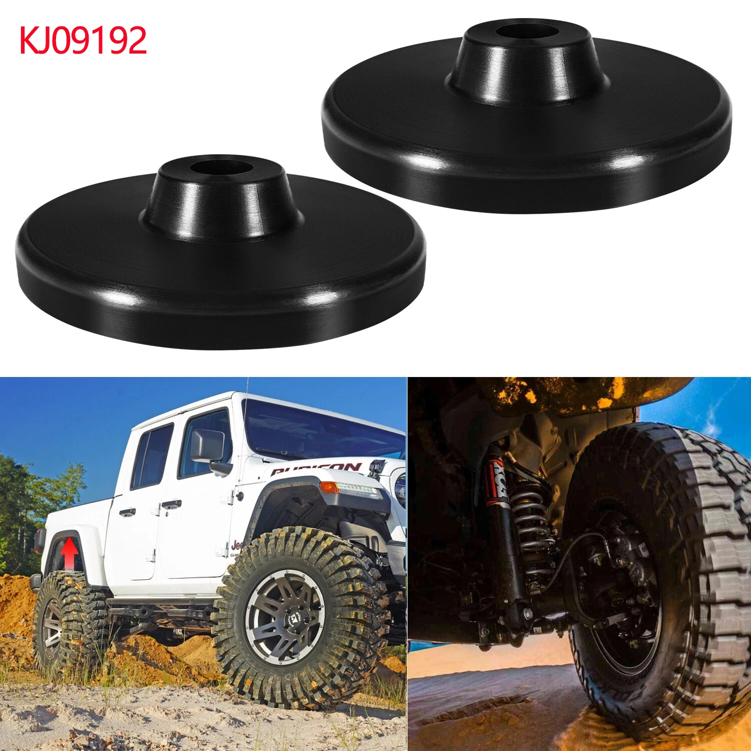 

Комплект подъема 0,75 дюйма для Jeep Gladiator JT 2020, проставки задней винтовой пружины KJ09192