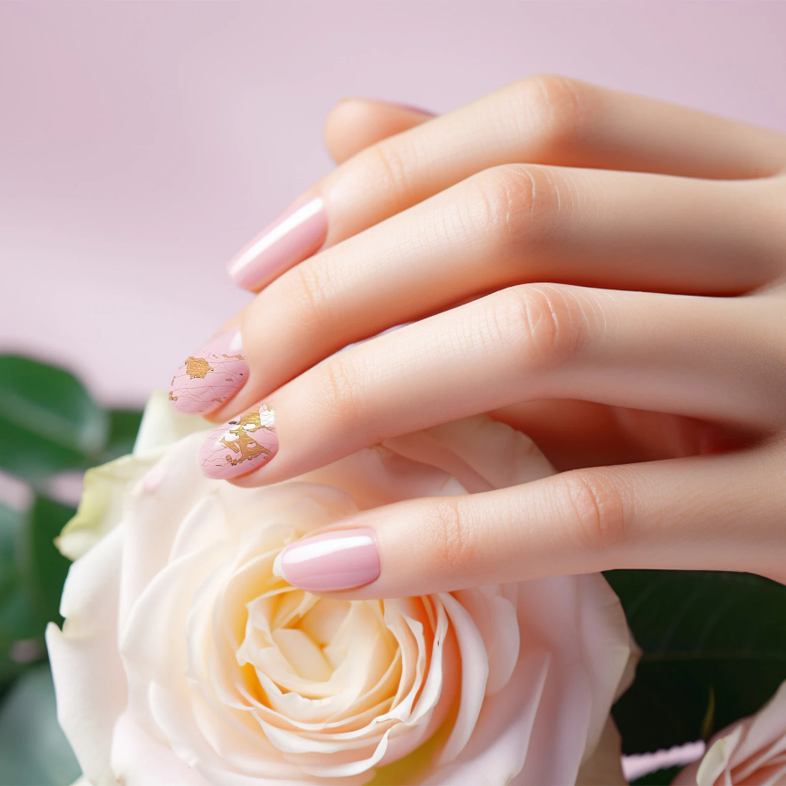 

Gold Foil Mesh Gauze Nail Art Supplies Diy Manicure Decoration For Women Lightweight Durable Nail Decor Manicures