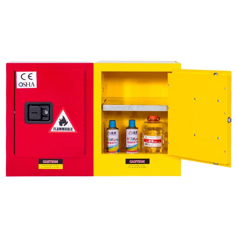 

Laboratory Chemical Flammable Storage Cabinet Combustible Products 4-12 Gallons Safety Container Cabinet