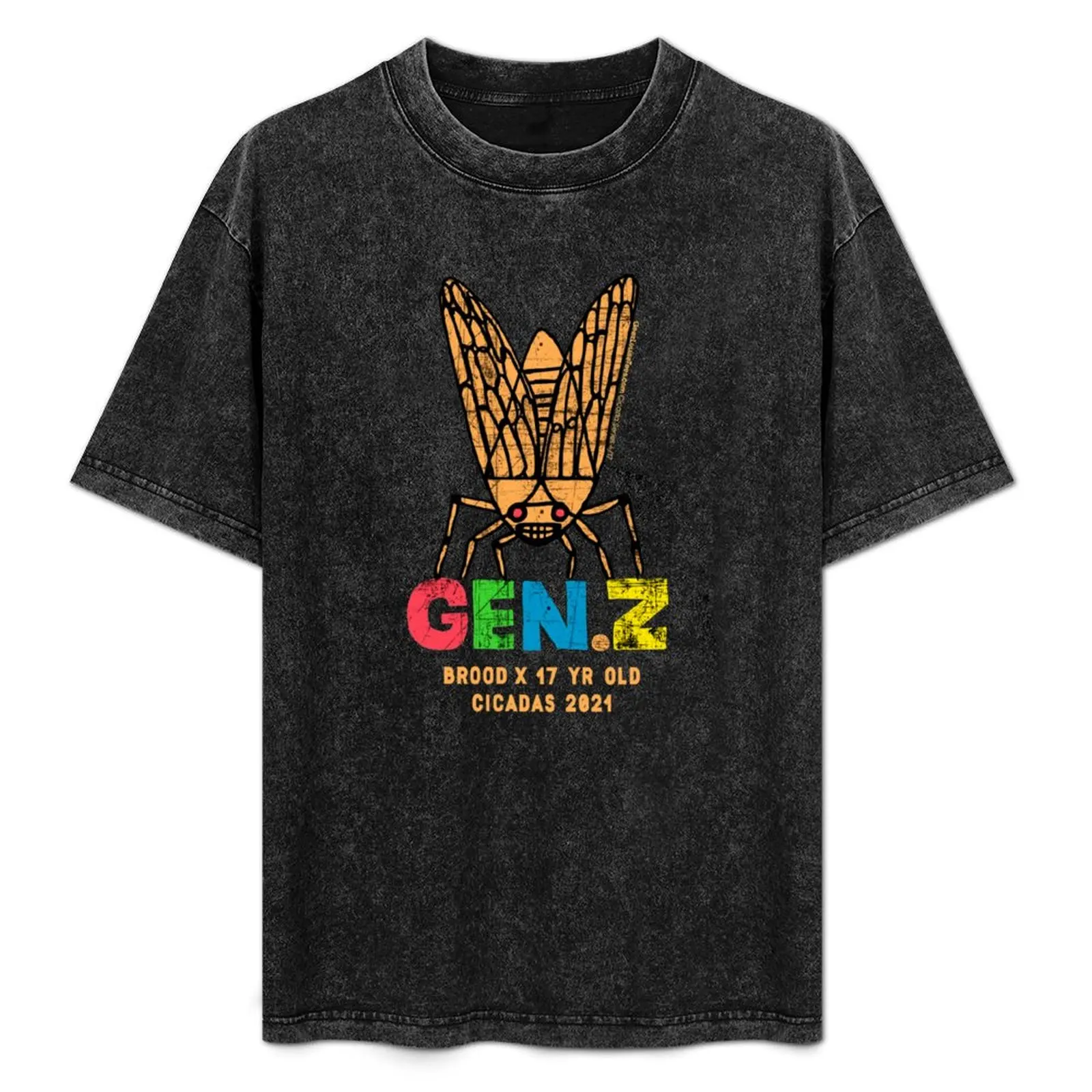 Gen. Z — Brood X Cicada series 4/17 T-Shirt kawaii clothes graphic t shirts tshirts for men