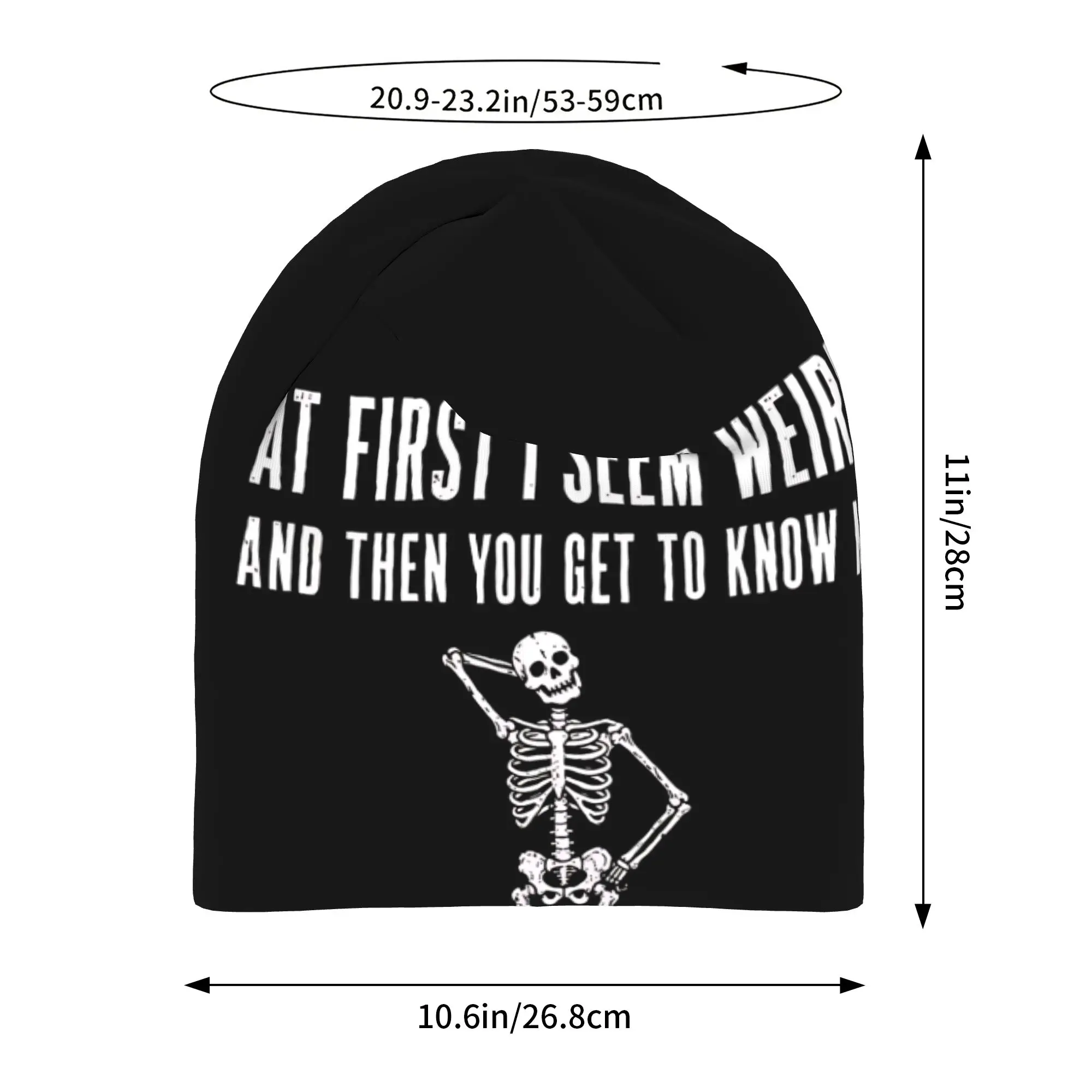 The warning signs were ther Hat Autumn Caps Men Women  Skullies Beanies Ski Caps Soft Bonnet Hats