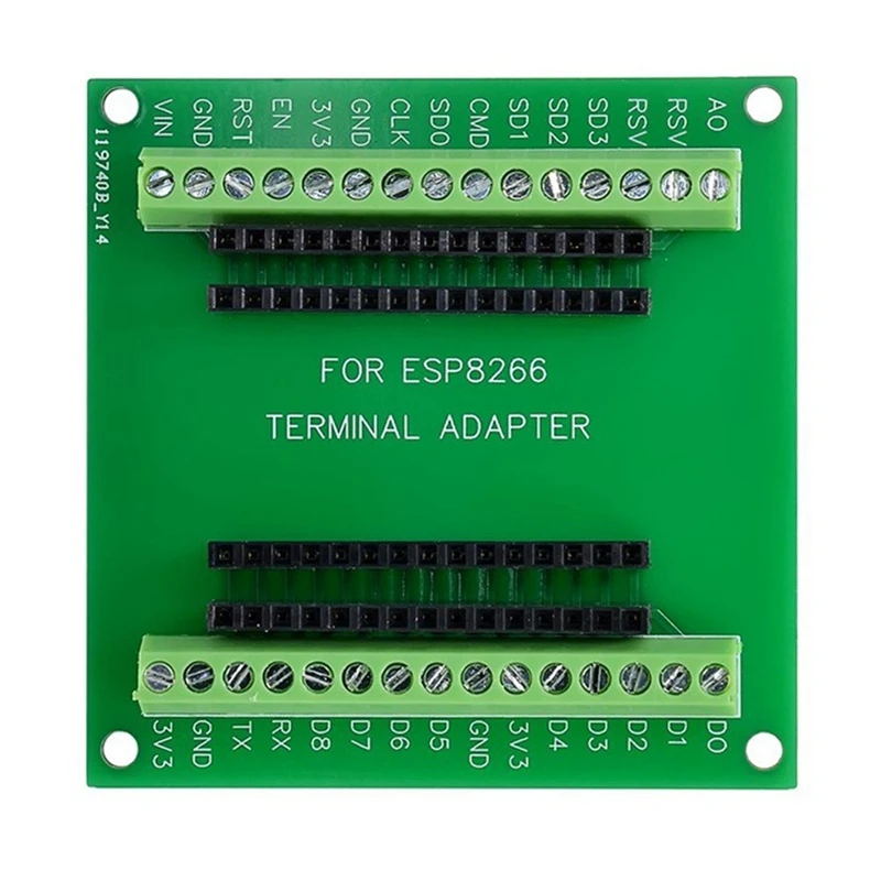 

ESP8266 Breakout Board ESP8266 Expansion Board GPIO 1 Into 2 For 38 Pins ESP8266 ESP-12E Nodemcu Development Board