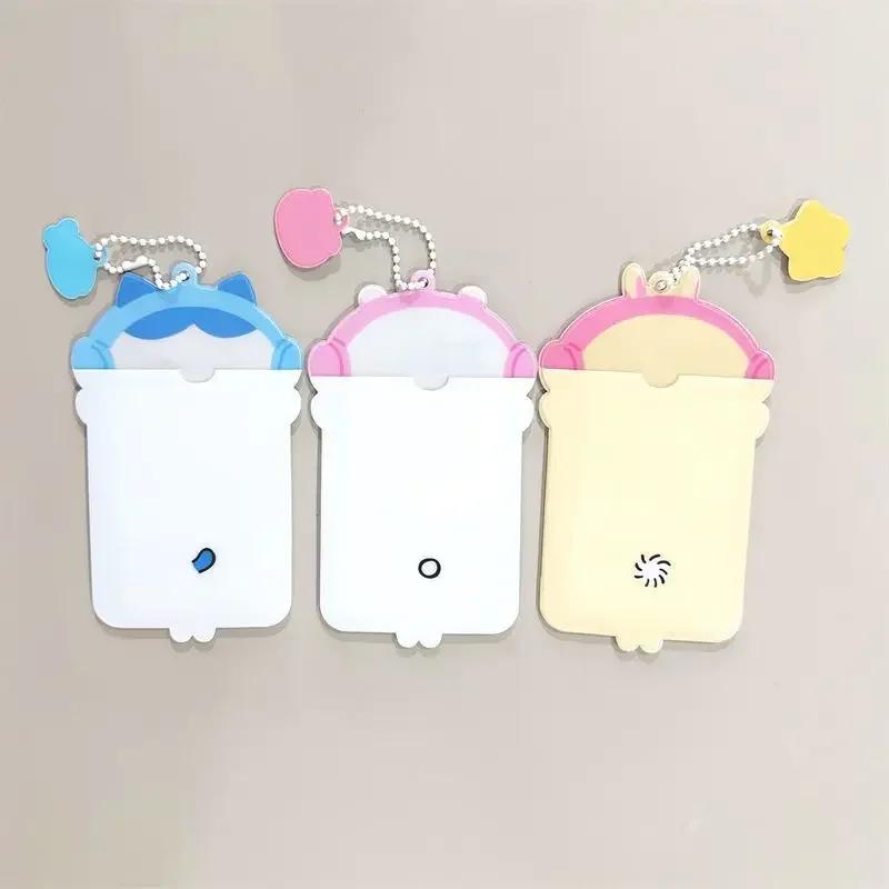 Imagem -04 - Small Card Holder Ear Warmer Campus Card Bus Card Capa Protetora Refeição Display Pendant