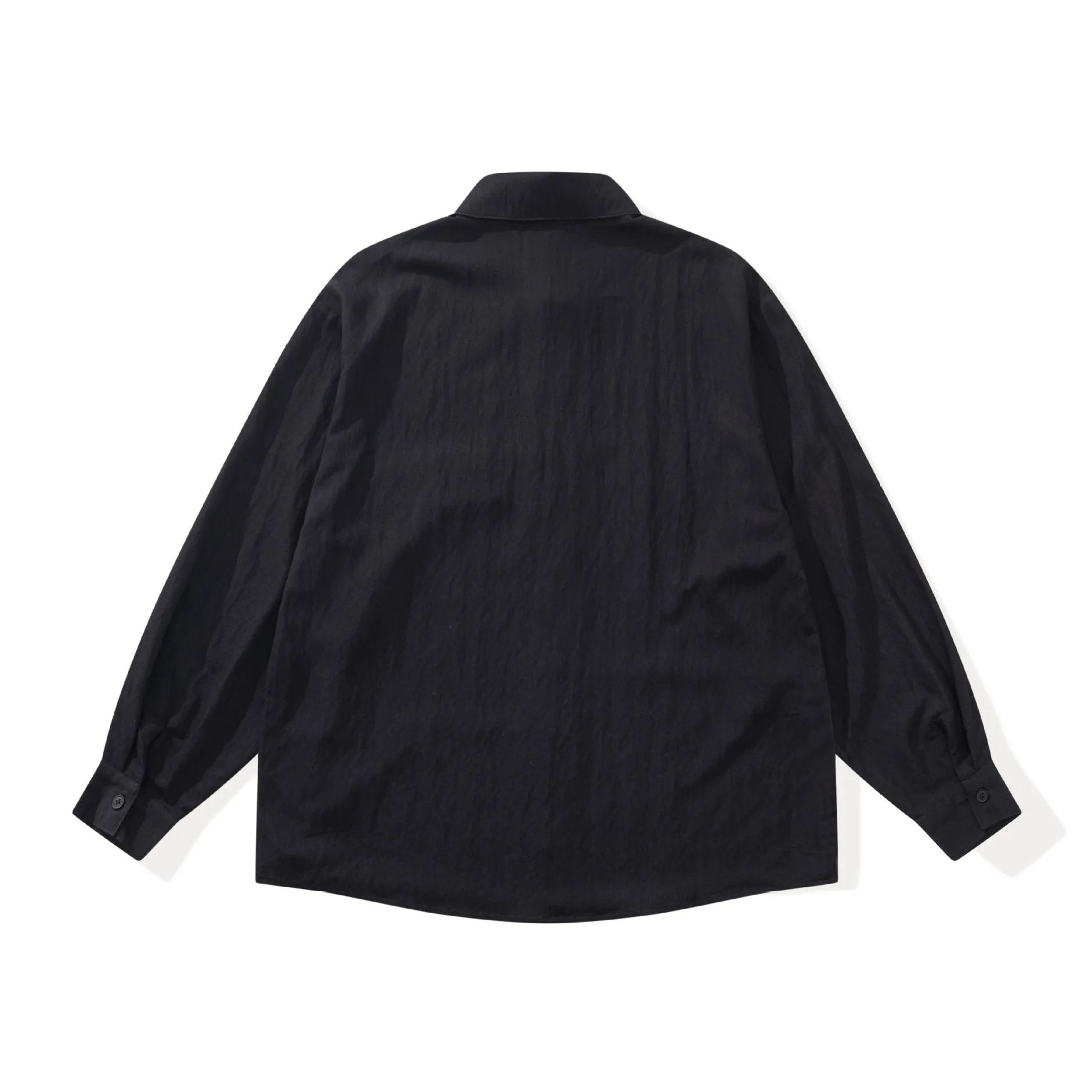Men Japanese Fashion Splice Streetwear Vintage Loose Casual Long Sleeve Shirts Cityboy Oversize Blouses Cardigan Man