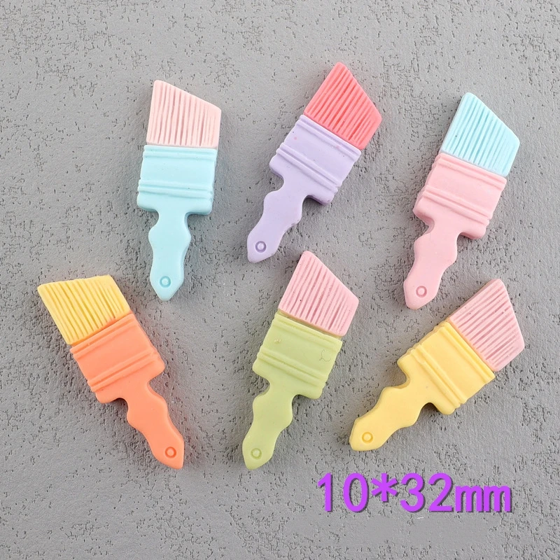 10pcs New Classical Resin Daily Necessities Flatback Cabochons for Phone Cases Cute Comb Brush Clothes Hanger Charms for DIY