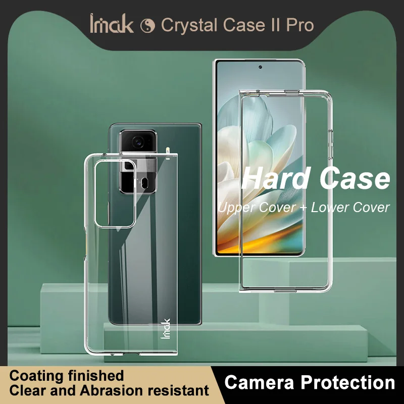 Imak Crystal transparente PC funda trasera de plástico duro para Huawei Honor Magic Vs3 5G, Honor Magic V3 5G