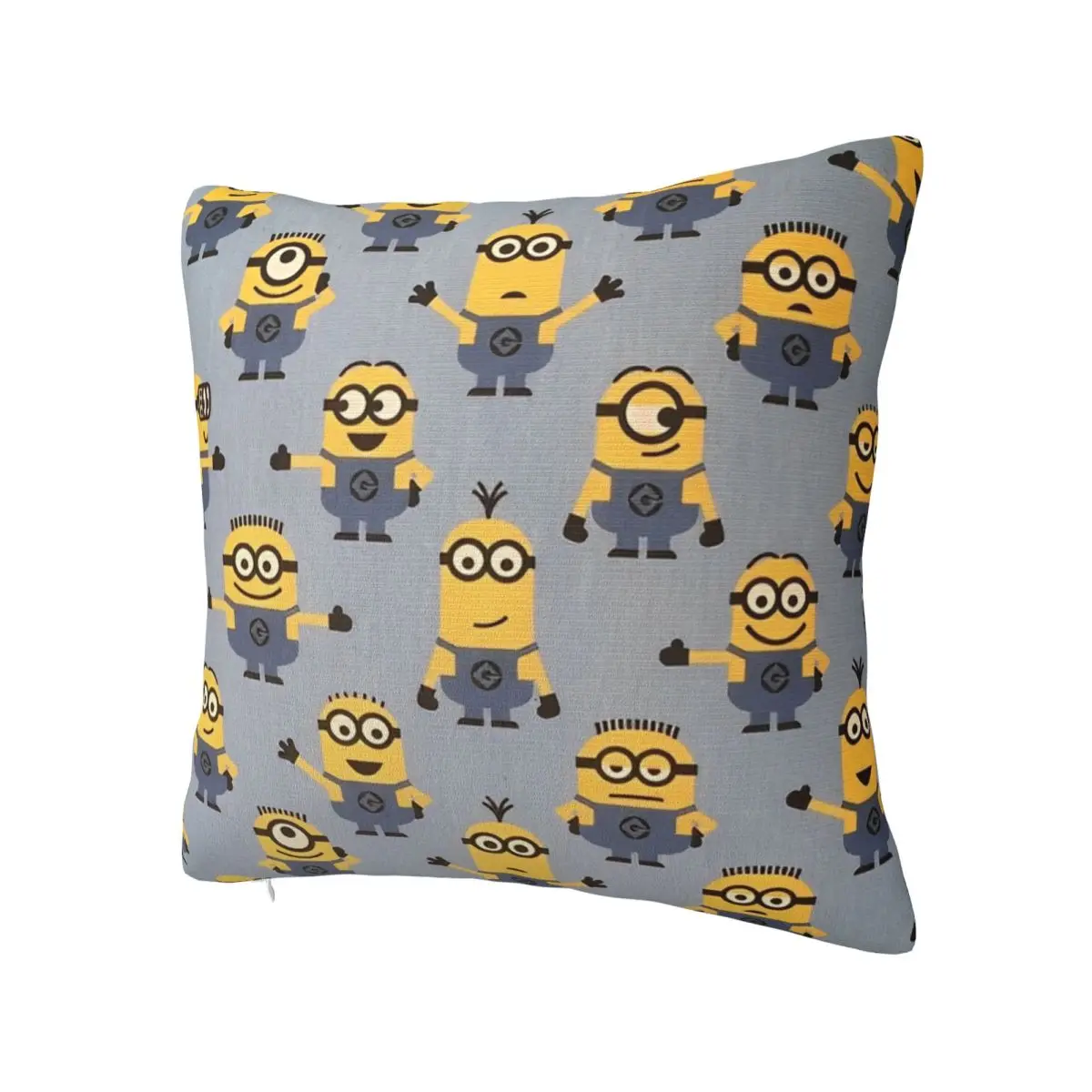 Soft Kawaii Despicable Me Minions Pillowcase Fabric Cushion Cover Decor Cute Cartoon Pillow Case Cover Home Dropshipping 45*45cm