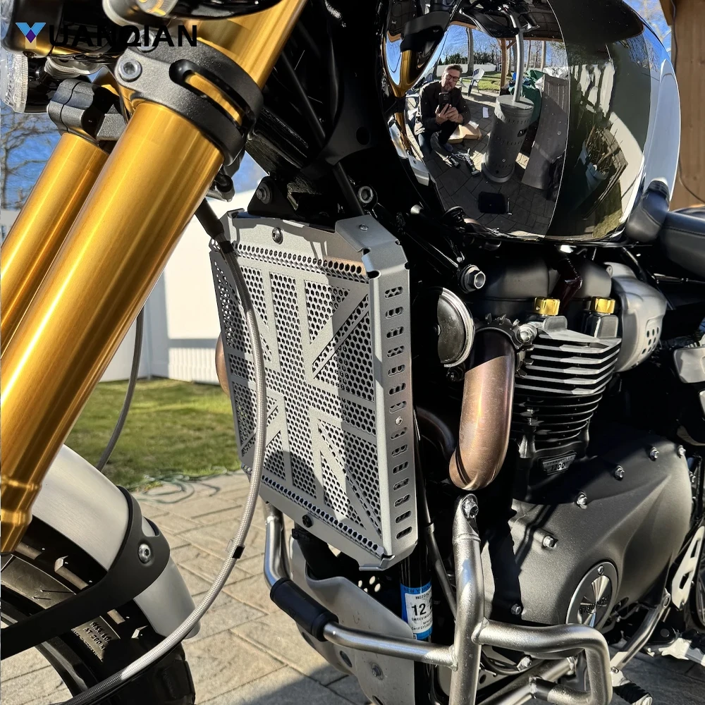 

Radiator Guard For Scrambler 1200 XE/XC Scrambler 1200XE 1200XC 2019 - 2026 Radiator Grille Guard Cover Protector Protection