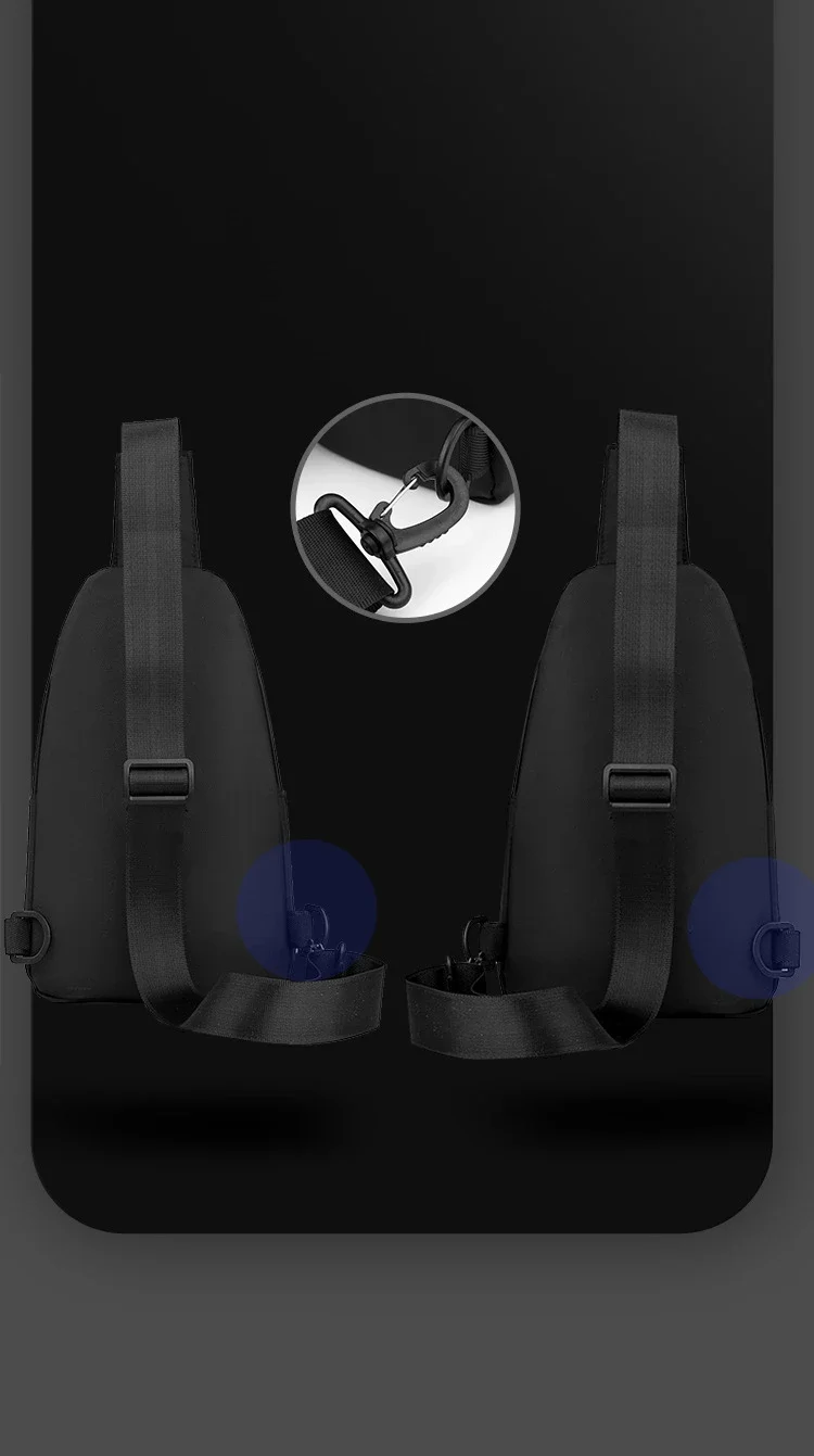 Lightweight Men's Chest Bag Image 8