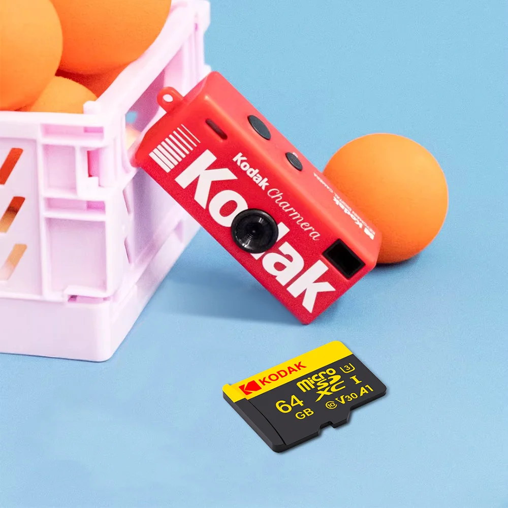 بطاقة Mirco sd لكاميرا Kodak Charmera المفاتيح الرقمية 32gGB 64GB 128GB تصميم لكاميرا كوداك بطاقة Microsd بطاقة الذاكرة #5