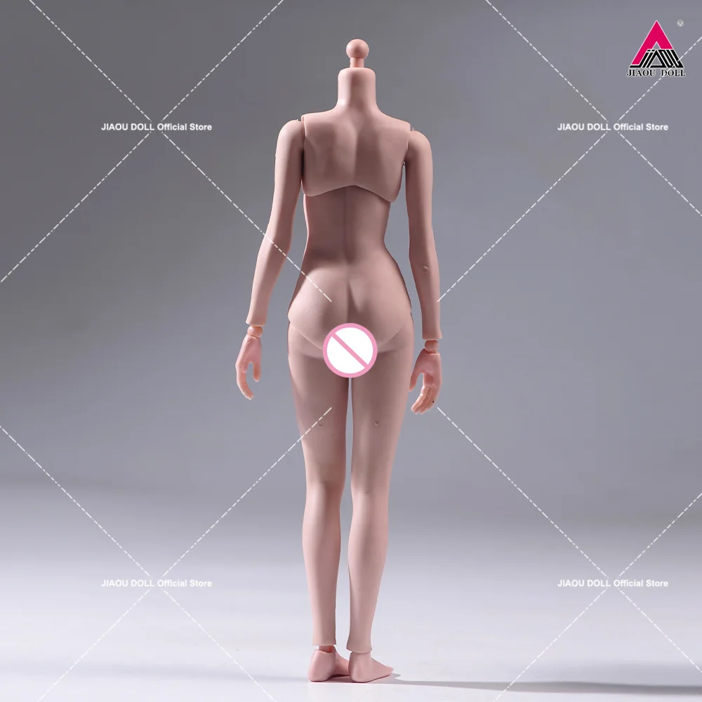 ชบกพร่อง 1/6 หญิง Super ยืดหยุ่นพลาสติกข้อต่อ Body PVC ผิวซีดทหาร Action Figure Body ตุ๊กตา
