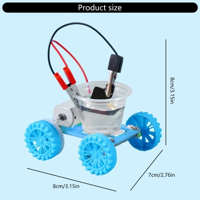 Saltwater Power Generation Vehicle Model Hands on Assembly Toy for Kid Teen 7 ＋