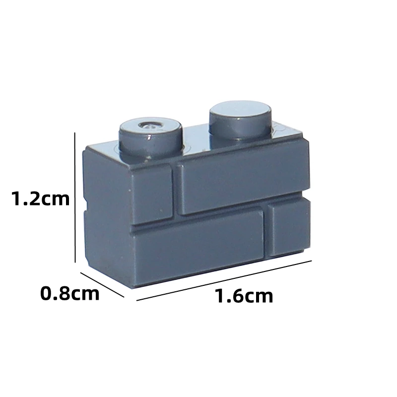 Bloques de construcción MOC de ciudad para niños, ladrillos de pared gruesa, juguetes educativos creativos, tamaño Compatible con todas las marcas,