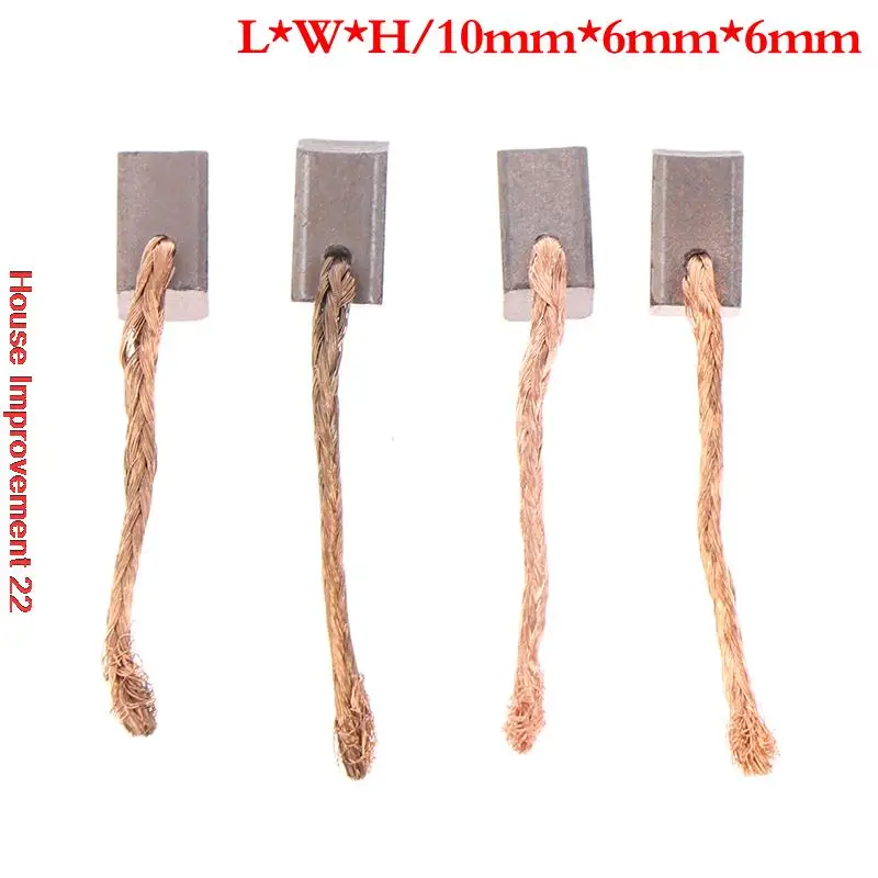 4pcs 탄소 섬유 브러쉬 전기 모터 전원 도구 송풍기 팬 흑연 브러쉬 또는 CB-440 Makita 전기 모터 전동 공구