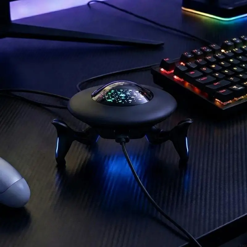 

Professional Multi Platform Mouse Keyboard Adapter with Button Mapping for NS2 Gaming Keyboard Mouse Converter 896C