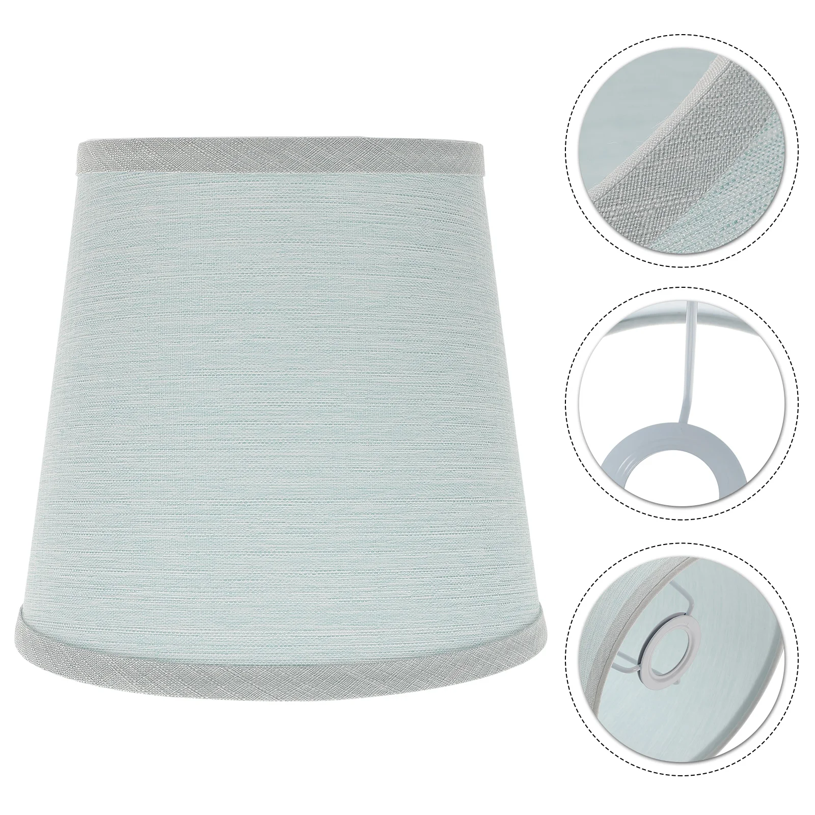 

Wall Sconce Fabric Lampshade Desktop Modern Lampshades Floor Light Covers Sky-blue for
