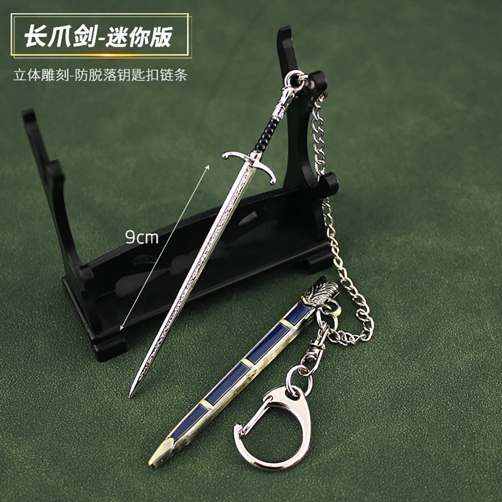 9cm Longclaw Sword GOT Jon Snow Game TV Series Peripherals of Thrones 1/12 Medieval Metal Weapon Model Equipment Accessories Toy