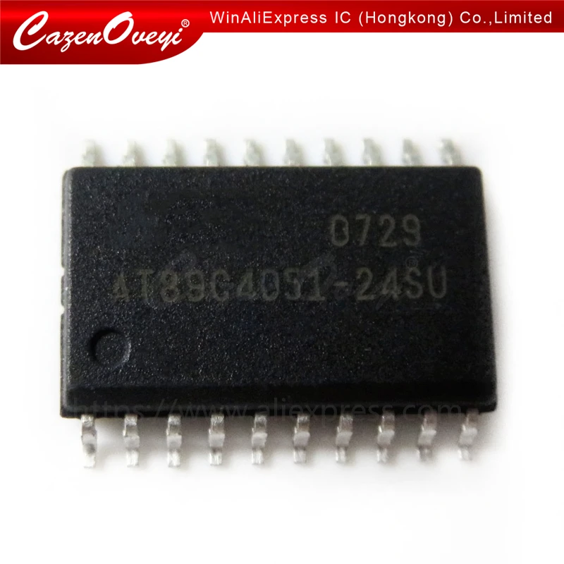 5pcs/lot AT89C4051 AT89C4051-24SU AT89C4051-24SI SOP20 In Stock