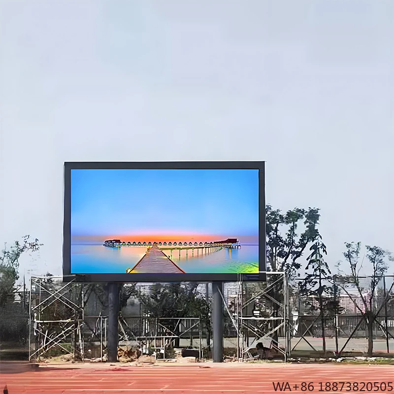 960*960mmキャビネットサイズのLEDディスプレイ高解像度P5防水屋外スクリーン大型ウォールパネル