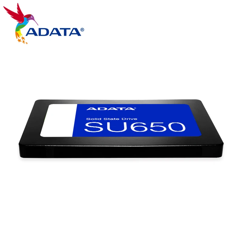 ADATA SU650 SATA твердотельный накопитель 256 ГБ 512 ГБ 1 ТБ 2 ТБ SATA3.0 SSD жесткий диск Макс 520 Мб/с Внутренний жесткий диск для ноутбука и настольного компьютера