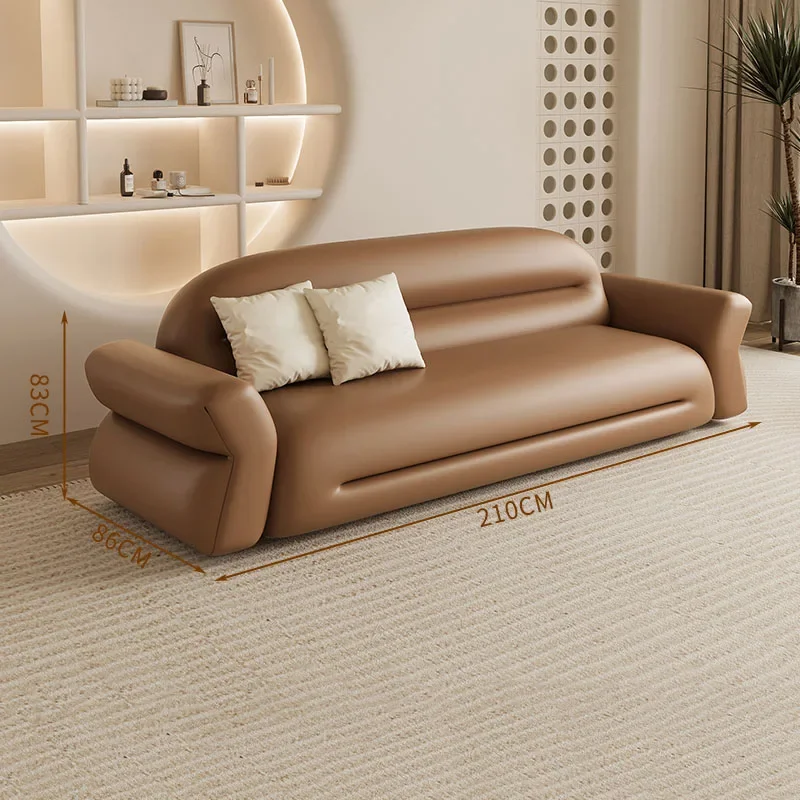 Kids Leather Living Room Sofas Wood Legs Pillows Bedroom Miniature Tatami Living Room Sofas Lazy Modular Sofa Cama Furniture