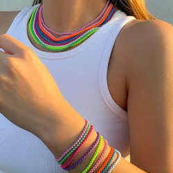 Unique Adjustable Iron Chain Anklet Bracelet for Women Summer Beach Thin Chain Ankle Barefoot Female Foot Jewelry Kpop Anime