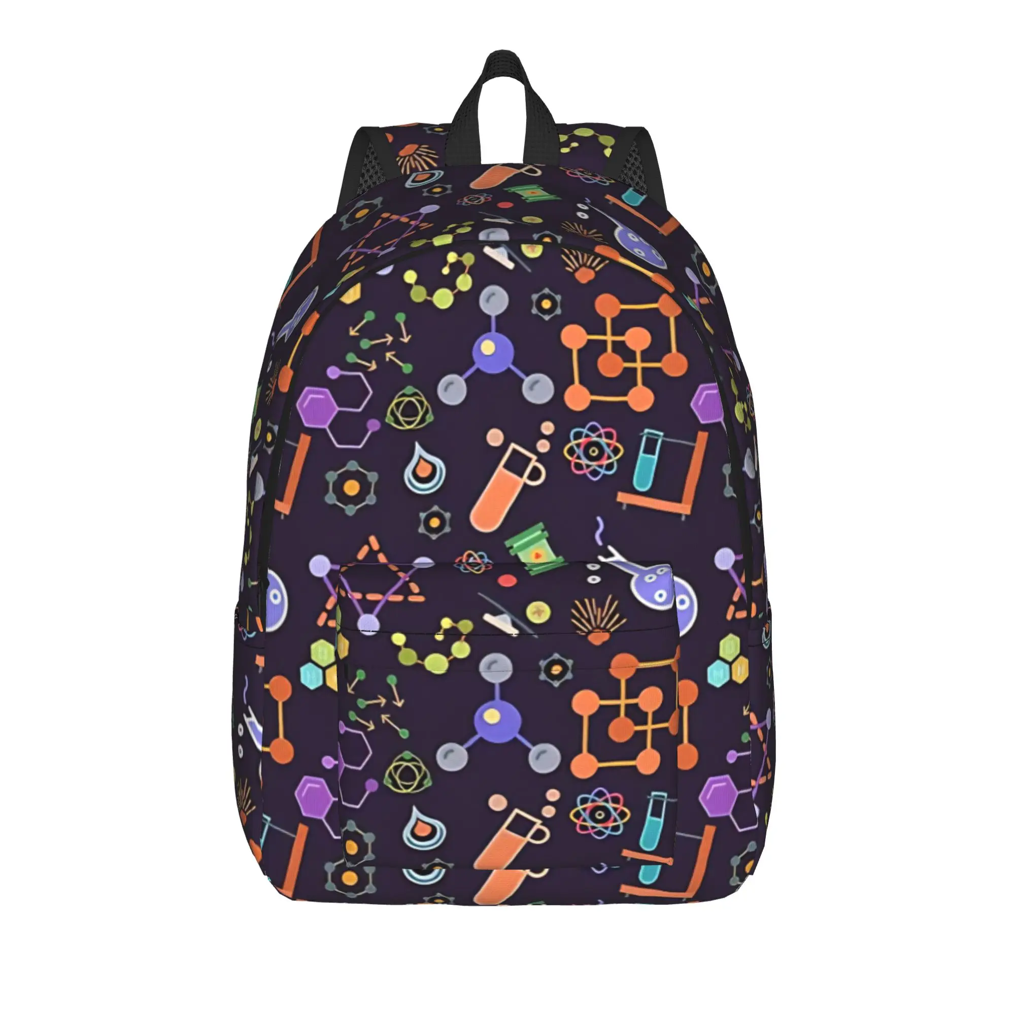 Chemistry Science Test Tubes Lab School Subject Backpack  Style Backpacks Female Outdoor Soft High School Bags Designer Rucksack