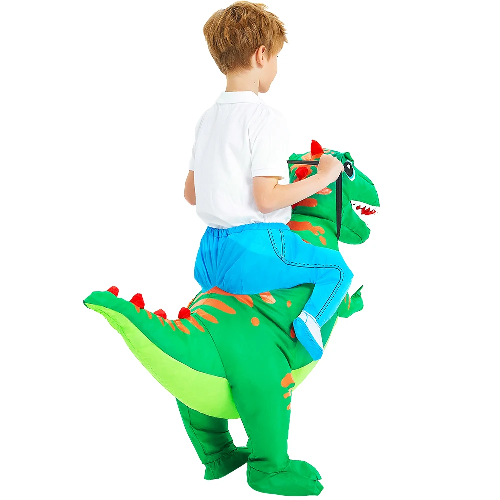 Adults Kids Cosplay Cartoon Model Inflatable Costumes - Fun and Creative Party Inflatable Dinosaur Costumes for Halloween Party