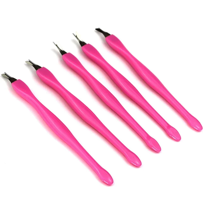 10Pcs Stainless Steel Cuticle Pusher Dead Skin Push Remover For Pedicure Manicure Nail Care 5Pcs Manicure Tool Set