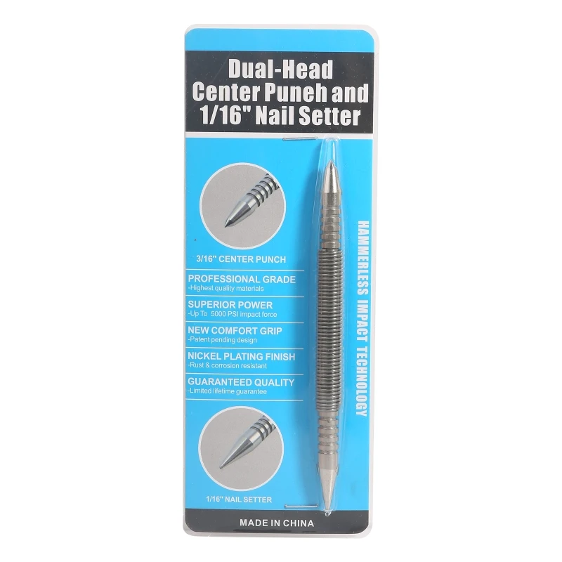 Professional Dual for Head Setter 1/16″ Tool Steel Center 5000 St