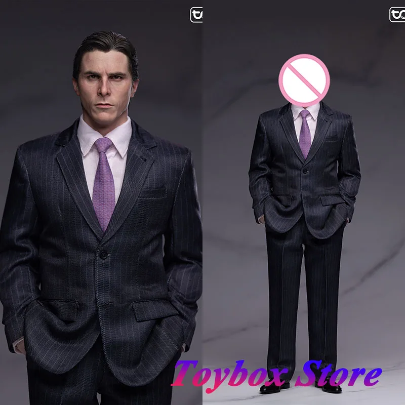 TOPO STUDIO TP022 1/6 Man Soldier Stripe Suit Body Clothes Set Toys Accessory For 12" TDKR Mr.Rich Dark Hero Head Sculpt Decor