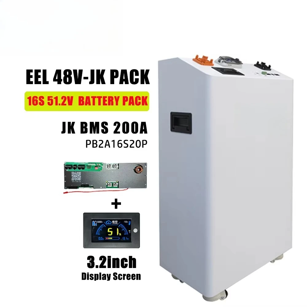 EEL 15kWh 16kWh eve Lithium Iron Phosphate Battery 48V Rechargeable Battery Pack Solar Energy Storage LiFePO4 Battery