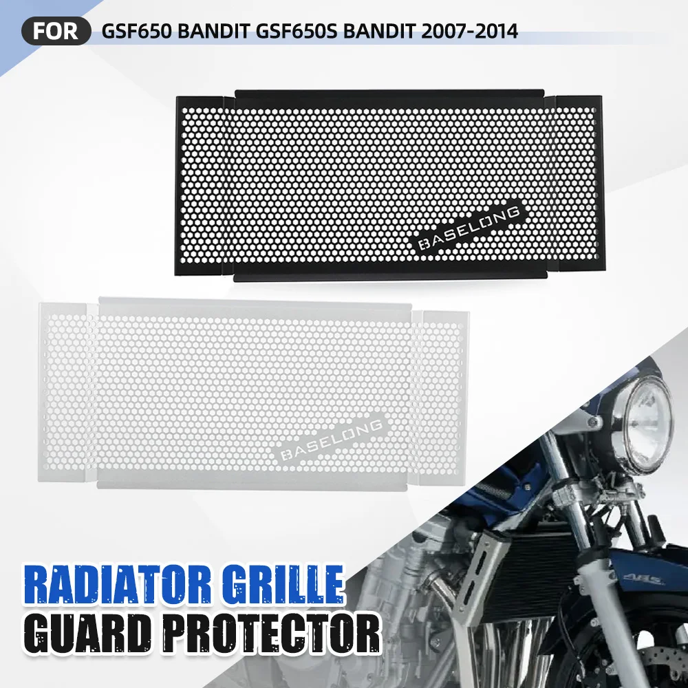 

FOR SUZUKI GSF650 Bandit GSF 650 650S GSF650S Bandit 2007 2008-2014 Motorcycle Accessories Radiator Guard Grille Cover Protector