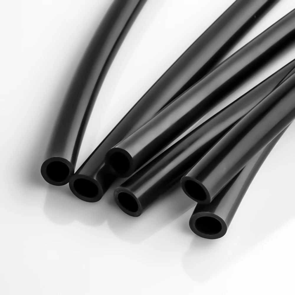 1 Meter Black Fluorine PTFE F4 Rubber Fuel Tube Petrol Diesel Oil Line Hose Pipe Fluororubber Tubing Inside Dia 2 3 4 5 6 7~32mm