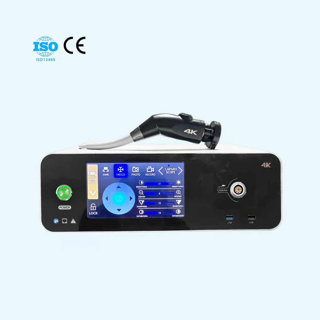 Factory Price 4K Manual Stainless Steel Endoscope Camera System for Laparoscopic and Urology Surgery  Endoscopy